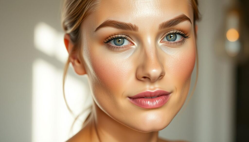 gaya makeup natural