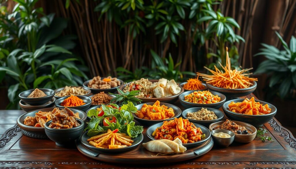 penyajian makanan tradisional